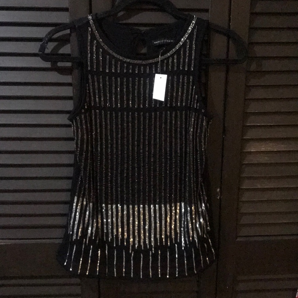 Black Embroidered Blouse